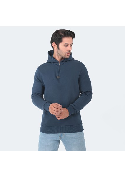 BAHA Erkek Sweatshirt Indigo fiyatları