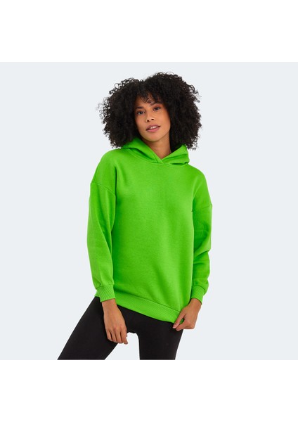 KAVEH Kadın Oversize Sweatshirt Nane