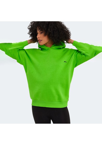 KAVEH Kadın Oversize Sweatshirt Nane modelleri