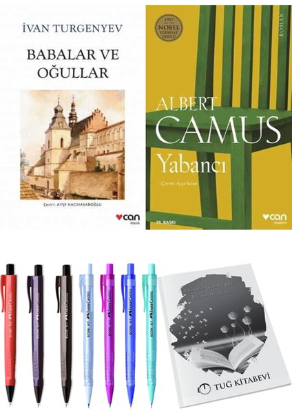 Yabancı Albert Camus ve Babalar ve Oğullar Ivan Turgenyev