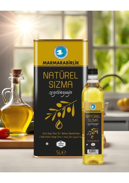 Pet Natural Sızma Zeytinyağı 1000 gr x 12 Adet