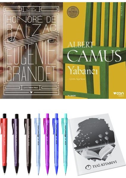 Yabancı Albert Camus ve Eugenie Grandet Honoro De Balzac