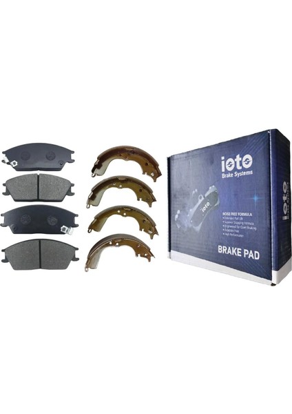 Ön - Arka Balata Takım Hyundaı Accent Yumurta Kasa 1995-2000