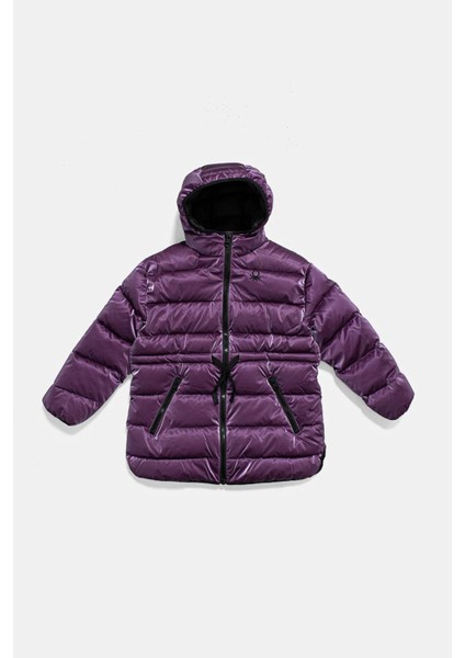 Regular Fit Kapüşonlu Kapitone Mont Kız Çocuk Mont 2OIMCN05G