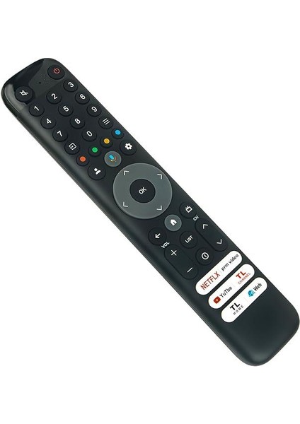 Tcl 55C755 Ile Uyumlu 4K Smart Tv Kumanda-Mikrofonlu