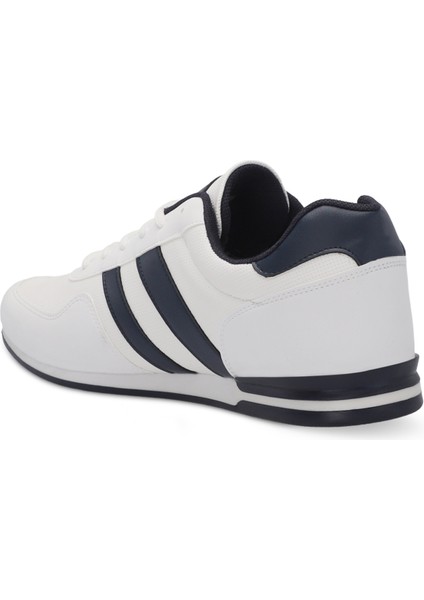 OMEGA IN Büyük Beden Erkek Sneaker Koşu & Yürüyüş Ayakkabısı Beyaz / Lacivert