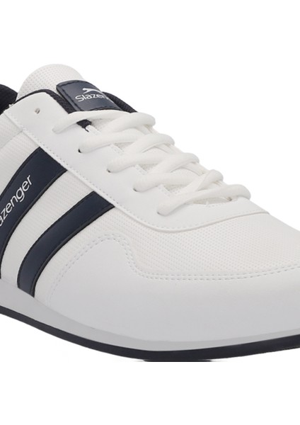 OMEGA IN Büyük Beden Erkek Sneaker Koşu & Yürüyüş Ayakkabısı Beyaz / Lacivert