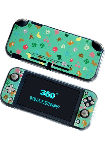 Nintendo Switch Lite Için Uygun, Mat Boyalı Koruyucu Kapak Yeşil (Yurt Dışından)