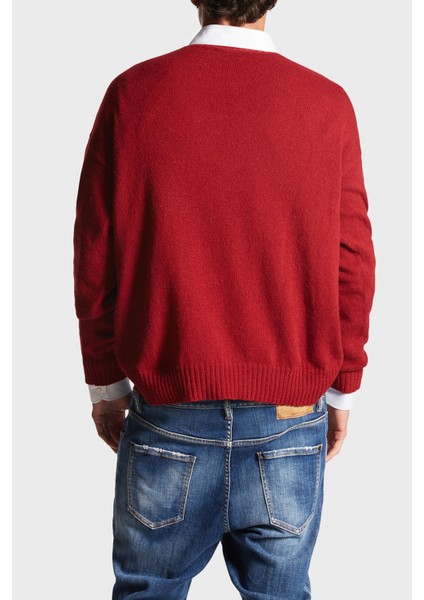 Yün Karışımlı Regular Fit Bisiklet Yaka Kazak Erkek Kazak S74HA1417 S18471 961