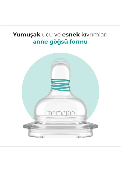 Gece & Gündüz Anti-Kolik Biberon 160 ml, Yenidoğan Bebek, 0 Ay+, Yavaş Akışlı