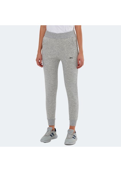KLAUS Kadın Slim Fit Eşofman Altı Gri