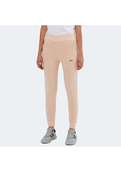 KLAUS Kadın Slim Fit Eşofman Altı Bej