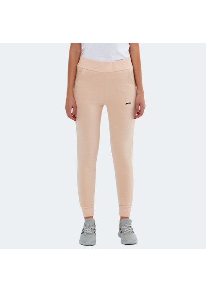 KLAUS Kadın Slim Fit Eşofman Altı Bej fırsatları
