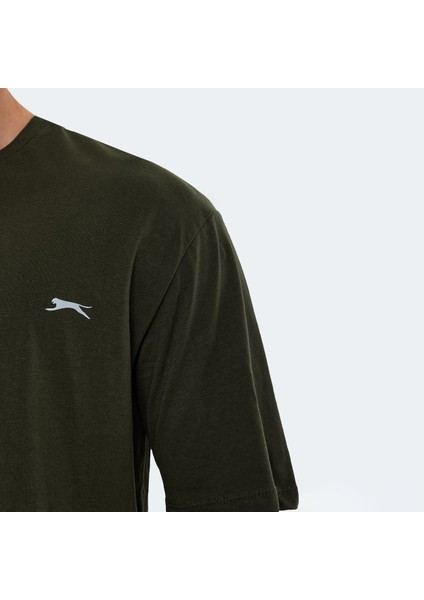 KAISER IN Erkek Oversize Sweatshirt Koyu Yeşil