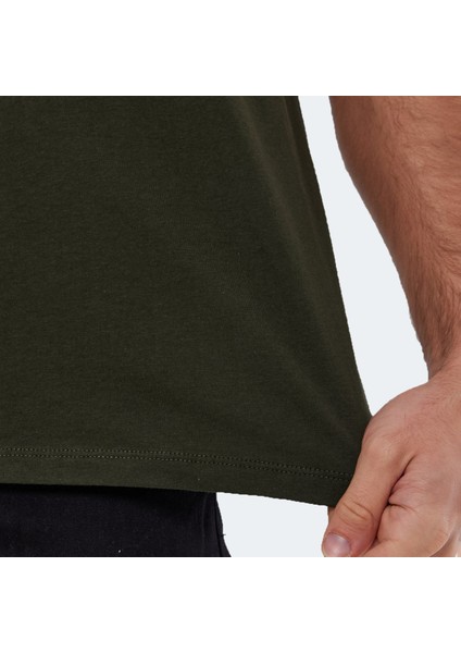 KAISER IN Erkek Oversize Sweatshirt Koyu Yeşil