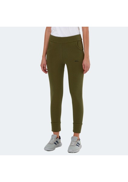 KLAUS Kadın Slim Fit Eşofman Altı Haki