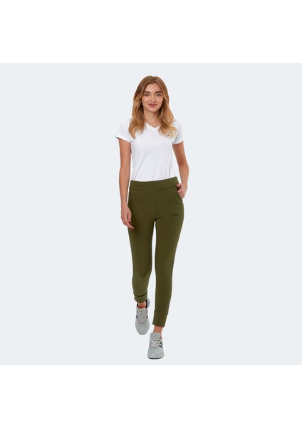 KLAUS Kadın Slim Fit Eşofman Altı Haki