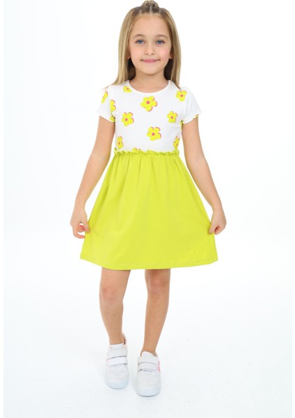 Kız Çocuk Baskılı Elbise fırsatları