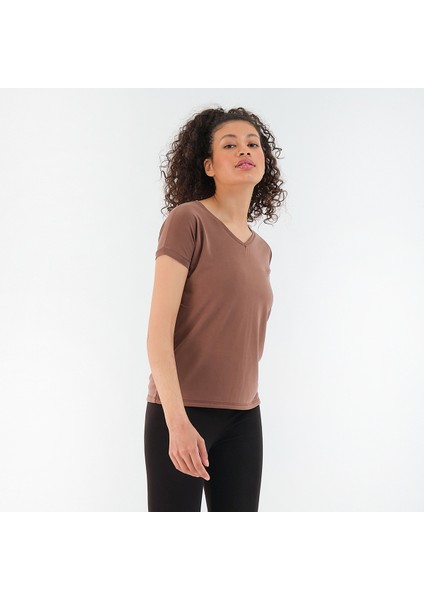 PLAY Kadın Tişört Kahve fiyatları