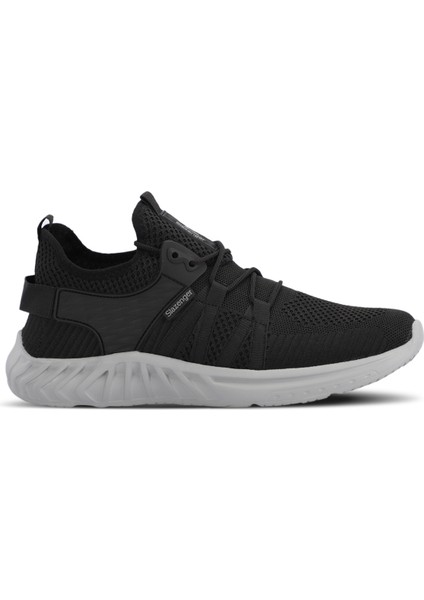 GABRIEL IN Erkek Sneaker Koşu & Yürüyüş Ayakkabısı Siyah / Koyu Gri
