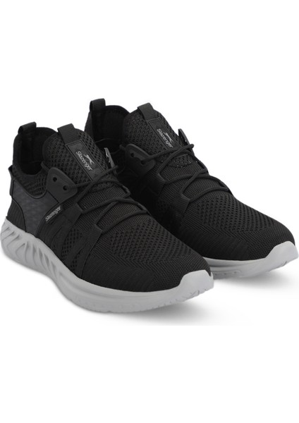 GABRIEL IN Erkek Sneaker Koşu & Yürüyüş Ayakkabısı Siyah / Koyu Gri