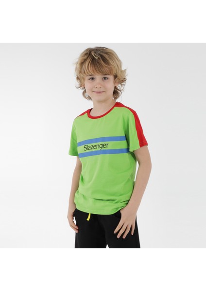 PAT Erkek Çocuk Tişört Yeşil