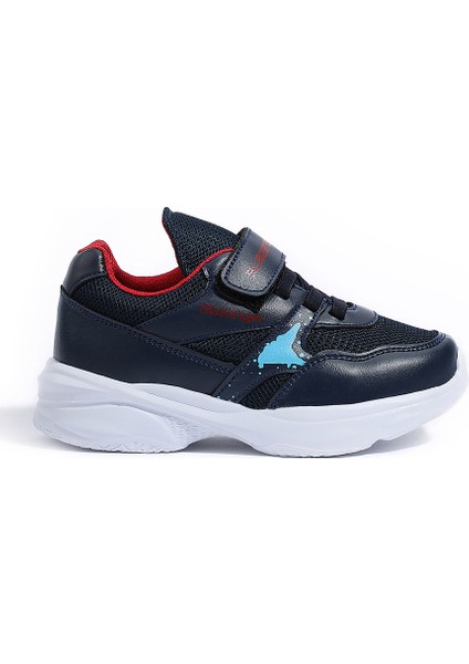 KUNTI Erkek Çocuk Sneaker Koşu & Yürüyüş Ayakkabısı Lacivert
