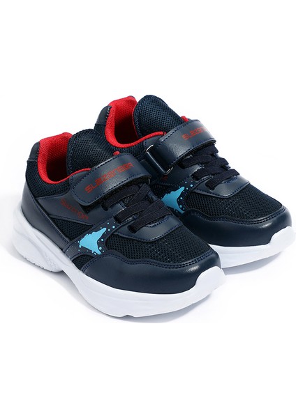 KUNTI Erkek Çocuk Sneaker Koşu & Yürüyüş Ayakkabısı Lacivert
