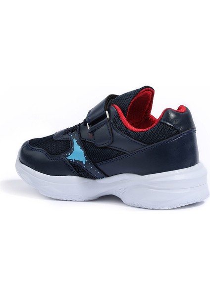 KUNTI Erkek Çocuk Sneaker Koşu & Yürüyüş Ayakkabısı Lacivert