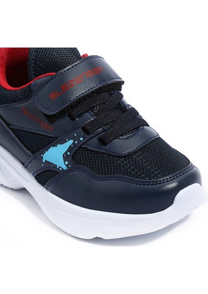 KUNTI Erkek Çocuk Sneaker Koşu & Yürüyüş Ayakkabısı Lacivert