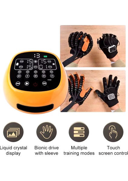 Bataryalı Full Fonksiyonel Inme Sonrası Rehabilitasyon Robot Eldiven Sağ El