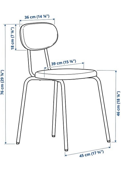 Neat Sandalye Chair Sedıa Sılla Stuhl