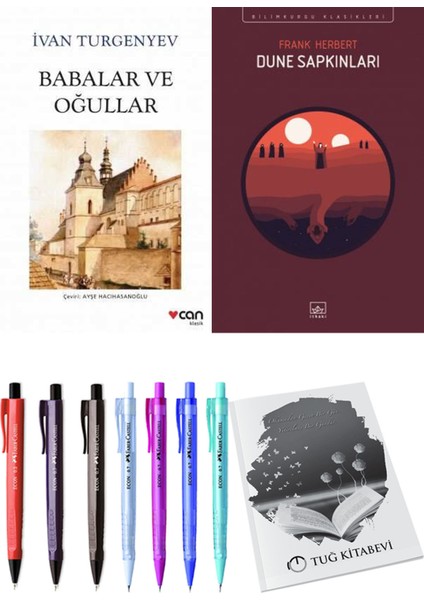 Dune Sapkınları ve Babalar ve Oğullar Ivan Turgenyev