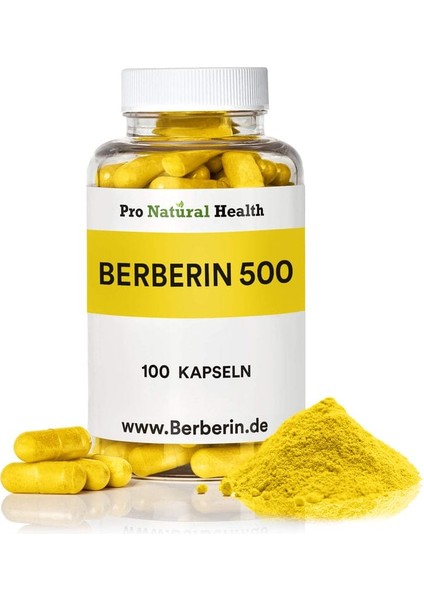 Pro Natural Health Berberin 500