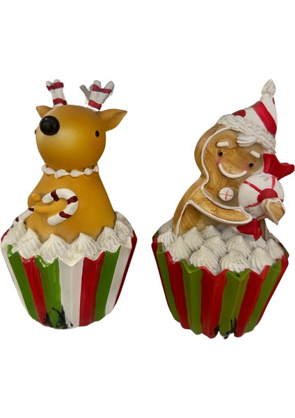 Cupcake Geyik ve Cupcake Kurabiye Adam