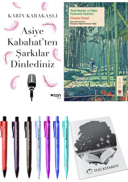 Yeşil Bambu ve Diğer Fantastik Öyküler ve Asiye Kabahat'ten Şarkılar Dinlediniz Karin Karakaşlı