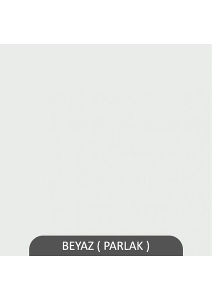 Kutu Raf - Model 13 ( Derinlik 30 cm ) Beyaz ( Parlak )