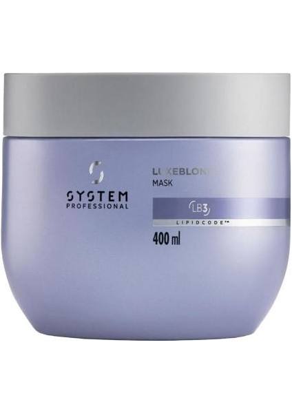 Luxeblond Saç Maskesi 400 ml