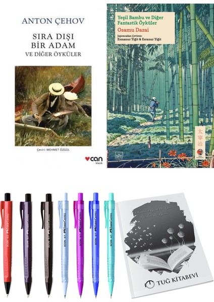 Yeşil Bambu ve Diğer Fantastik Öyküler ve Sıra Dışı Bir Adam Anton Çehov