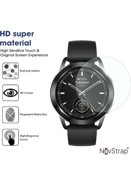 Xiaomi Watch S3 ile Uyumlu Ekran Koruyucu 9h Sert Temperli Cam Kolay Uygulama Aparatlı fırsatları