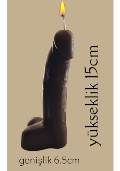 Dogal Dekoratif Cikolata Kokulu Dik Modeli Soyawa x Mum