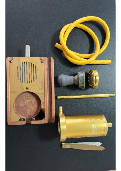 Wooden Modern Gold Nargile fırsatları