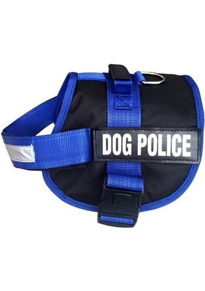 Mavi Dog Police Göğüs Tasması Small