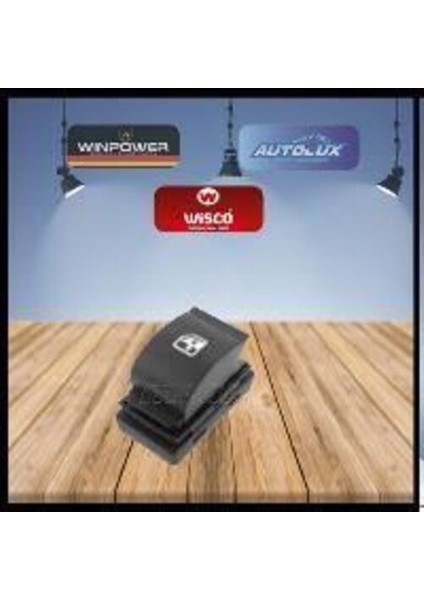 ALX2370 Cam Açma Düğmesi Tekli ALX2370