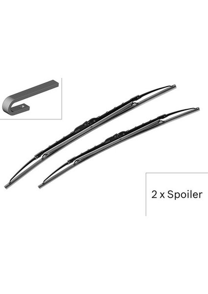 3397118204 Ön Cam Siıeceği Twin Rüzgarlıklı Takım 700 650MM P307 00-05 3397001972 3397118204