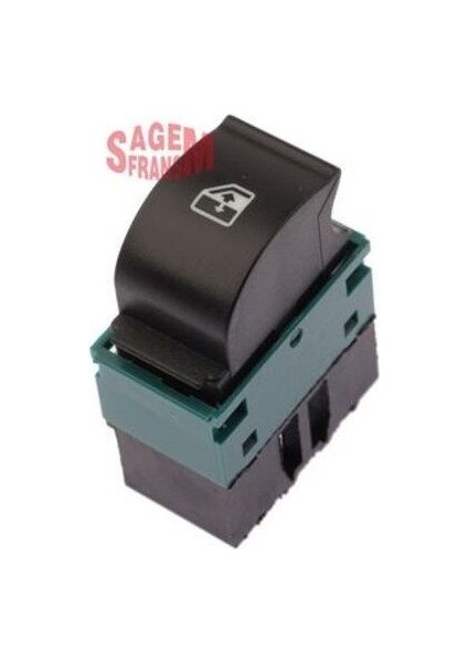 400153 Cam Açma Düğmesi Tekli Siyah Sol Iç Siyah Doblo 5 Fıs 735417033