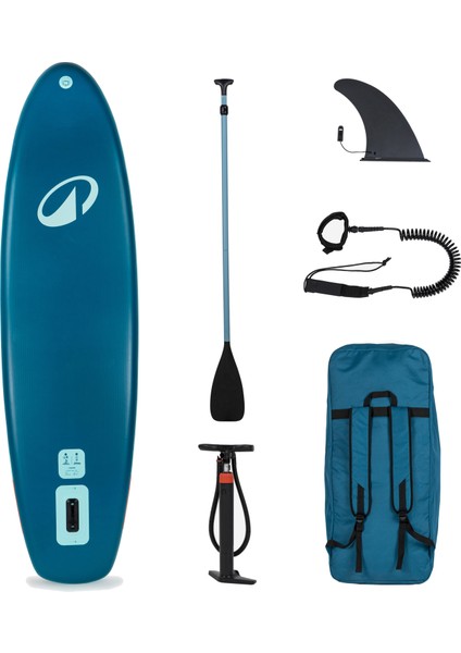 Itiwit Şişme Stand Up Paddle Seti - 10'6' - 1 veya 2 Kişilik - Mavi - 100