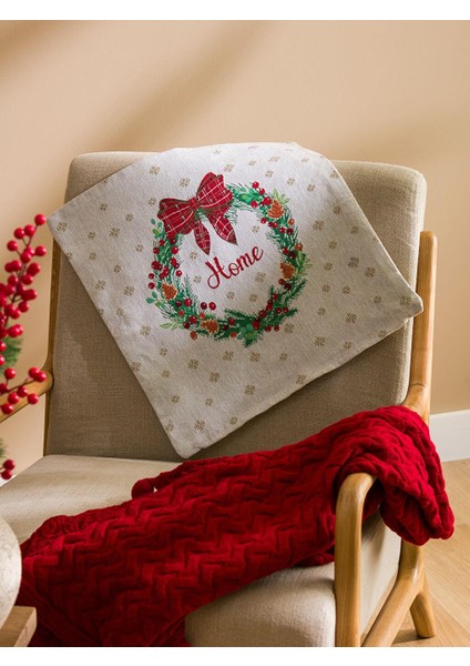 Lcw Home Yılbaşı Temalı Kırlent Kılıfı 45X45 cm