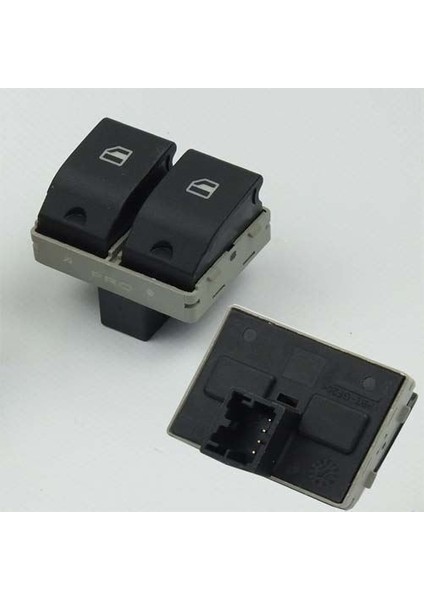 8075001 Cam Açma Anahtarı Ön Sol Polo 01-08-Seat Ibiza 04-4 Fiş-Çiftli 6Q0959858