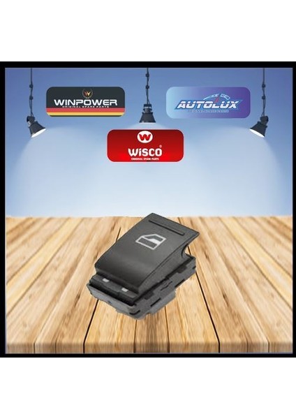 7E0959855 Cam Açma Düğmesi Tekli 7E0959855
